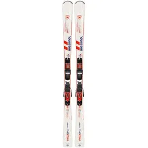 Rossignol Ski Set inkl. Bdg. Pistenski Forza 30° V-Ca + Xp11 Black/Hot Red 2024 für Herren aus Holz Größe 148 cm Weiß