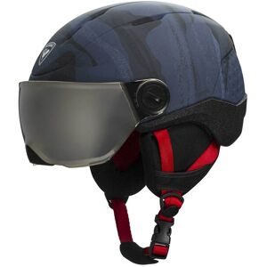 Rossignol Casque de ski à visière Whoopee Visor Impacts Dark Blue  Kindergröße 49-52 cm Blau