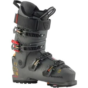 Rossignol Alpin-Skischuhe Vizion 4B Elite 130 Lv Gw Metal Bronze für Herren aus Wolle Größe 43 Grau