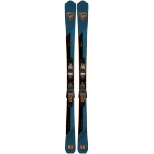 Rossignol Ski Set inkl. Bdg. All-Mountain-Ski-Set Experience 80 Ca + Xpress 11 Gw Black Orange 2025 für Herren Größe 142 cm Blau