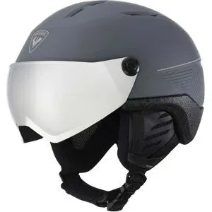 Rossignol Skihelm mit Visier Fit Visor Impacts Photoch Grey für Herren Größe M/L Grau