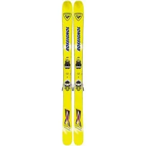 Rossignol Ski Set inkl. Bdg. Freeride-Ski-Set Super Blackops + Pivot 2.0 2026  aus Holz Größe 172 cm Gelb