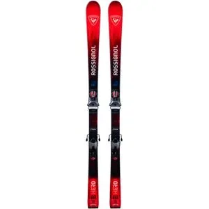 Rossignol Ski Set inkl. Bdg. Pistenski Hero Athlete GS Pro 126-171 + NX10 2027  aus Wolle Kindergröße 158 cm Rot
