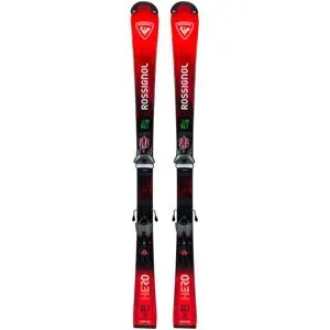 Rossignol Ski Set inkl. Bdg. Pistenski Hero Athlete SL Pro 128-149 + NX7 2027  aus Holz Kindergröße 142 cm Rot