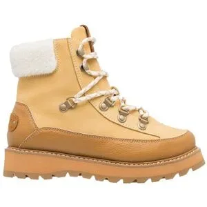 Roxy Wasserfeste, sehr warme Apres Ski Azelie Tan Brown für Damen aus Leder Größe 9 US Beige