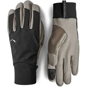 Salewa Technische, winddichte und leichte Handschuhe &ndash; Unisex &ndash; Ortles DST Gloves Ortles DST Gloves Black Out für Herren aus Softshell