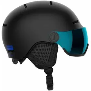 Salomon Skibrille-/Snowboardhelm Orka Visor Black  Kindergröße 49-53 cm schwarz