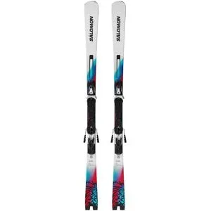 Salomon Ski Set inkl. Bdg. Alpinski-Set Addikt + MI12 GW 2027  Größe 156 cm Weiß