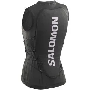 Salomon Rückenschutz aus POLARTEC® Flexcell Prime W Black für Damen Größe L schwarz