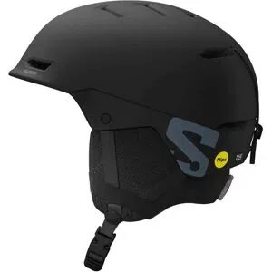 Salomon Skihelm/Snowboardhelm Husk Jr Mips Black  Kindergröße M schwarz