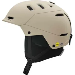 Salomon Skibrille/Snowboardhelm Husk Pro Mips Rainy Day für Herren Größe M Beige