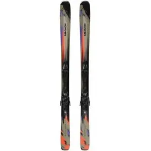 Salomon Ski Set inkl. Bdg. All-Mountain-Ski-Set Stance 80 + M10 GW L80 2027  aus Holz Größe 169 cm Braun