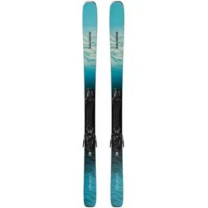 Salomon Ski Set inkl. Bdg. All-Mountain-Ski-Set Stance 80 + M10 GW L80 W 2027 für Damen aus Holz Größe 151 cm Blau