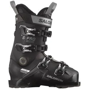 Salomon Skischuhe S/Pro Hv 90 W Gw Black/Silver Met/Beluga für Damen aus Wolle Größe 36 2/3-37 schwarz