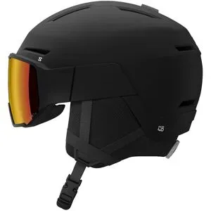 Salomon Skibrillen-/Snowboardhelm ? Unisex ? Osmo Sigma ?  ? 2027 Osmo Sigma Black für Herren Größe M schwarz