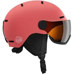 Salomon Casque de ski/snowboard Orka Visor Sun Kissed Coral  Kindergröße S Rosa