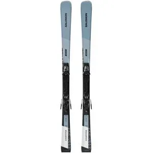 Salomon Ski Set inkl. Bdg. Skis de piste S/Max 10 + M11 GW L80 2027  aus Holz Größe 160 cm Grau