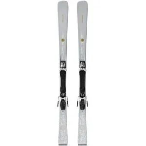 Salomon Ski Set inkl. Bdg. Skis de piste S/Max N°10 + M10 GW L80 W 2027 für Damen aus Holz Größe 155 cm Grau