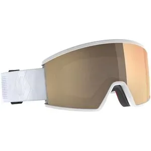 Scott Photochromatische Skibrille Ambit LS Mineral White AMP LS Bronze Chrome S1-3  Weiß