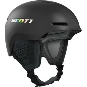 Scott Skibrille/Snowboardhelm Track Granite Black/Holo Silver für Herren Größe S schwarz