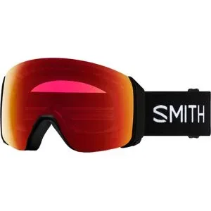 Smith Photochromatische / Selbsttönende Skibrille 4D Mag Xl Black Chromapop Photochromic Red Mirror  schwarz