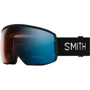 Smith Photochromatische / Selbsttönende Skibrille Proxy Black Chromapop Pro Photochromic Blue Mirror  schwarz