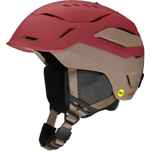 Smith Skihelm / Snowboardhelm &ndash; Unisex &ndash; Vantage 2 Mips Vantage 2 MIPS Matte Ironwood / Bandit für Herren Größe 51-55 cm Rot