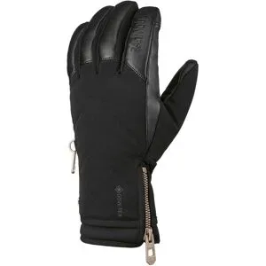 Snowlife Isolierende Handschuhe aus GORE-TEX und PrimaLoft® Crystal GTX Glove Black für Damen aus Leder Größe XL schwarz