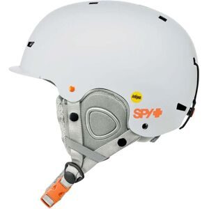 Spy Skihelm &ndash; Unisex &ndash; Galactic Mips Galactic Mips Matte White Light Gray  für Herren Größe 54-56 cm Weiß