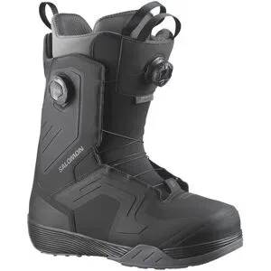 Salomon Snowboard-Boots Dialogue Dual BOA Wide Black/Asphalt für Herren Größe 43 schwarz