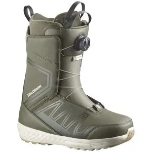 Salomon Snowboard-Boots Faction BOA Olive Night/Rosin/Rainy Day für Herren Größe 44 Grün