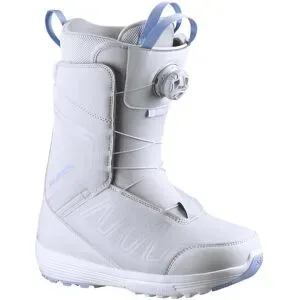 Salomon Snowboardboots Pearl BOA Gray Violet/Brunnera Blue/White für Damen Größe 39 Weiß