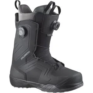 Salomon Snowboard-Boots Dialogue Dual BOA Black/Black/Asphalt für Herren Größe 42,5 schwarz