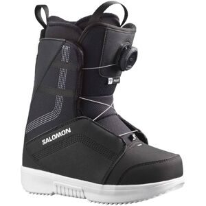 Salomon Snowboard-Boots Project Boa Black/Black/White  Kindergröße 20.5 schwarz