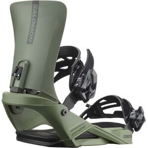 Salomon All-Mountain Bindungen &ndash; Rhythm Rhythm Lichen Green  aus Wolle Größe S Khaki