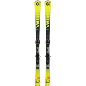 Völkl Ski Set inkl. Bdg. Slalom Skier Racetiger SL + Rmot-T 12 2026  aus Holz Größe 165 cm Gelb