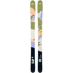 Zag Freeride Skier Slap 98 2026 für Herren aus Wolle Größe 173 cm Grün