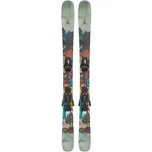 Atomic Ski Set inkl. Bdg. Pack Ski All-Mountain Bent JR 110-130cm + Colt 7 GW 2026  Kindergröße 120 cm Grau