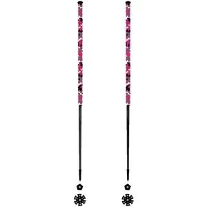 Les batons d'Alain Skitourenstöcke &ndash; Unisex &ndash; Les Bâtons d'Alain &ndash; 2026 Camo Rose  Größe 105 cm Rosa