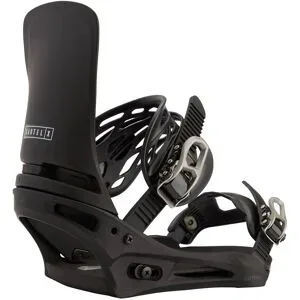 Burton All-Mountain Snowboardbindung Cartel X Black für Herren aus Wolle Größe 43+ schwarz