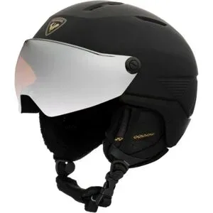 Rossignol Casque de ski Fit Visor Impacts W Black für Damen Größe 55-59 cm schwarz
