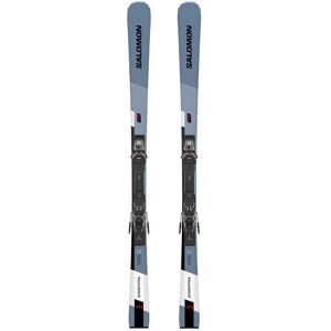 Salomon Ski Set inkl. Bdg. Pistenski S/Max 10 + M11 Gw Copen Blue/Black/White 2025  Größe 165 cm Blau