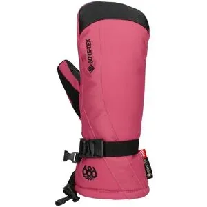 686 Moufles de ski isolés et imper-respirantes en GORE-TEX W Gore-Tex Linear Mitt Rosewood für Damen Größe M Rosa