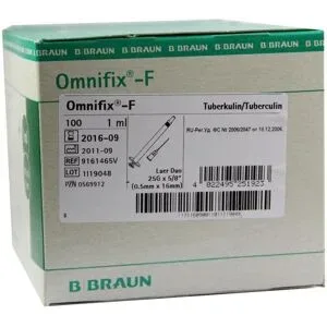 Omnifix F Duo 25gx5/8 latexfrei Spritzen