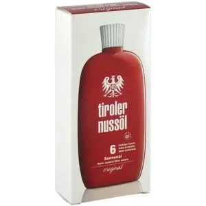 Dermapharm Tiroler Nussöl Original sonnenöl Wasserfest Lsf 6