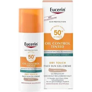 Eucerin Sun Oil Control Tinted Creme Lsf 50+ Mitt.