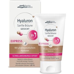 Medipharma Cosmetics Hyaluron Sanfte Bräune Express Gesicht Creme