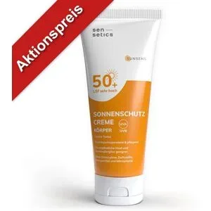 sensetics sunsens Sonnenschutz Creme Körper