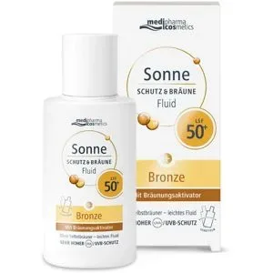 Sonne Schutz & Bräune Fluid Bronze LSF 50+