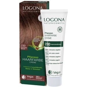 Logona Pflanzen-Haarfarbe Creme 230 maronenbraun